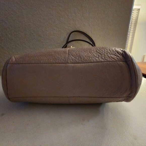 Euc Coach Madison Madeline Tan Leather Satchel Handbag Purse - Picture 11 of 14